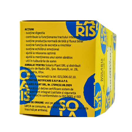 Ceai de sunatoare Therapy, 20 pl, Solaris 753782