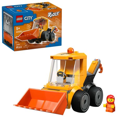Vehicul incarcator de contructii, 5 ani+, 60483, Lego City 753804