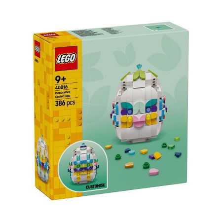 Ou de Paste decorativ, 9 ani+, 40816, 386 piese, Lego 753814