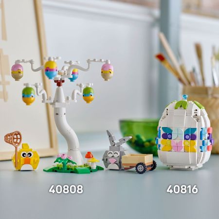 Ou de Paste decorativ, 9 ani+, 40816, 386 piese, Lego 753817