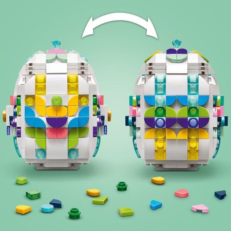 Ou de Paste decorativ, 9 ani+, 40816, 386 piese, Lego 753816
