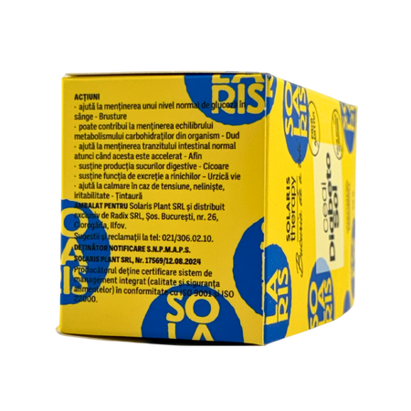 Ceai Diabetosol Therapy, 20 plicuri, Solaris 753811