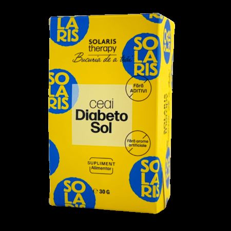 Ceai Diabetosol Therapy, 20 plicuri, Solaris