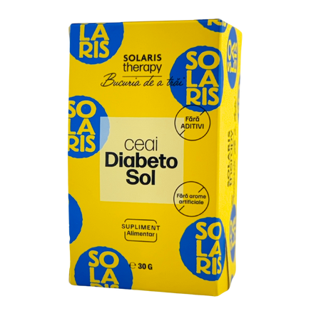 Ceai Diabetosol Therapy, 20 plicuri, Solaris