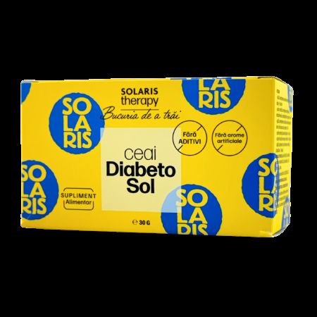 Ceai Diabetosol Therapy, 20 plicuri, Solaris 753808