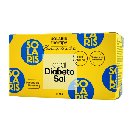 Ceai Diabetosol Therapy, 20 plicuri, Solaris 753808