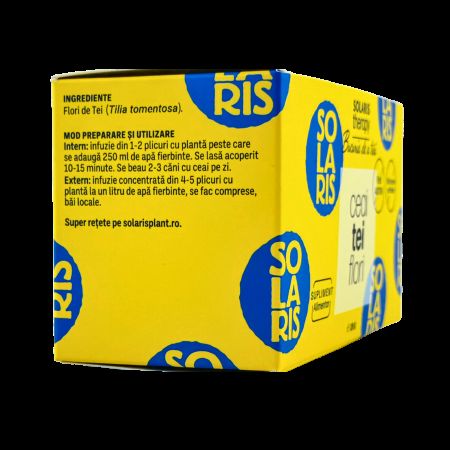 Ceai de tei flori Therapy, 20 plicuri, Solaris 753839