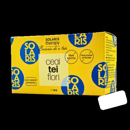 Ceai de tei flori Therapy, 20 plicuri, Solaris 753836