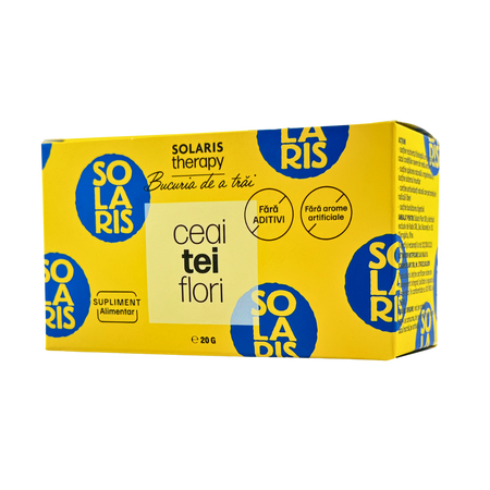 Ceai de tei flori Therapy, 20 plicuri, Solaris 753836