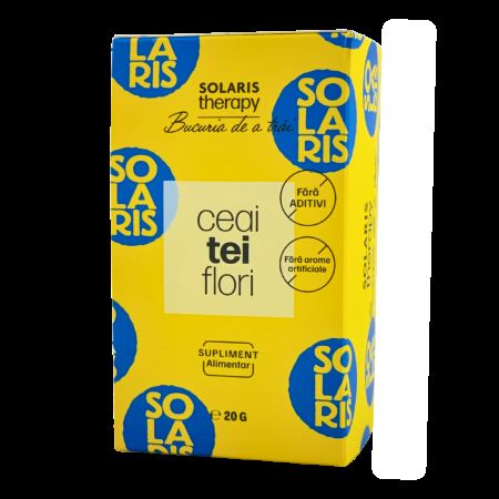 Ceai de tei flori Therapy, 20 plicuri, Solaris
