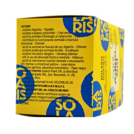Ceai adiposol Therapy, 20 plicuri, Solaris 753890