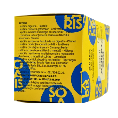 Ceai adiposol Therapy, 20 plicuri, Solaris 753890