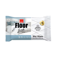 Lavete umede XL pentru pardoseli Floor Fresh, 10 bucati, Sano