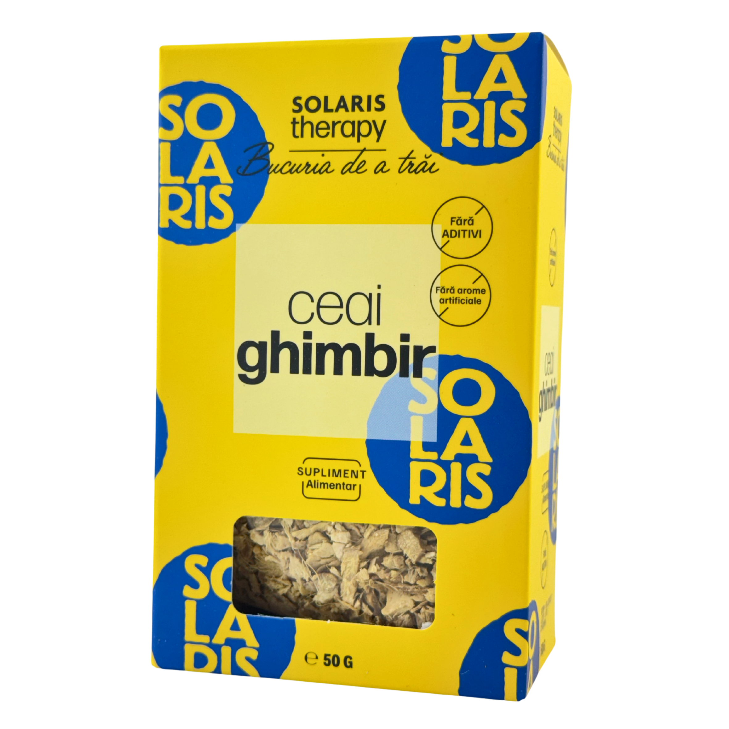 Ceai de ghimbir Therapy, 50 g, Solaris