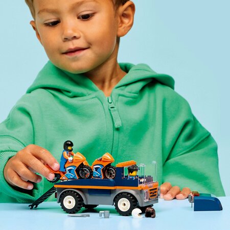 Transportor de motociclete, 4 ani+, 60491, Lego City 753993