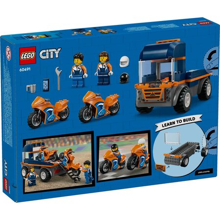 Transportor de motociclete, 4 ani+, 60491, Lego City 753997