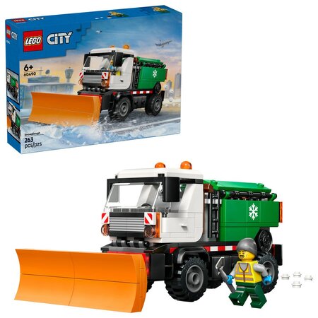 Vehicul cu plug de zapada, 6 ani+, 60490, Lego City 754028