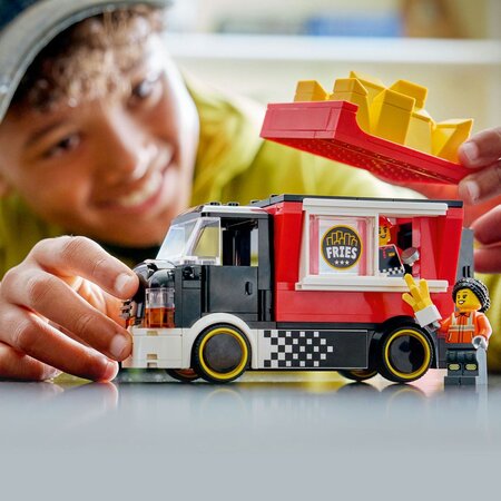 Furgoneta de cartofi prajiti, 5 ani+, 60488, Lego City 754041