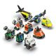 Avion, autospeciala de service si aeroglisor in versiuni adaptate, 7 ani+, 60505, Lego City 754089