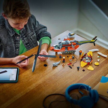Elicopter al Pazei de Coasta, 7 ani+, 60503, Lego City 754106