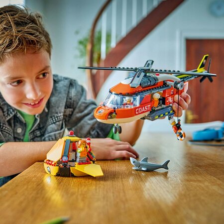 Elicopter al Pazei de Coasta, 7 ani+, 60503, Lego City 754105