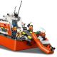 Barca de salvare si elicopter ale Pazei de Coasta, 7 ani+, 60504, Lego City 754139