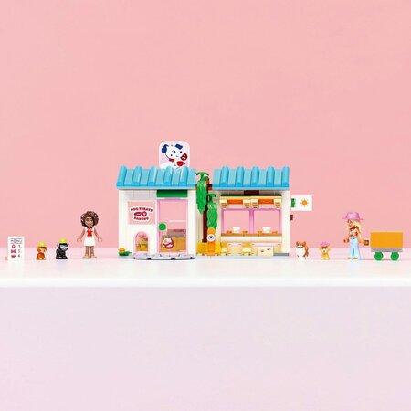 Brutarie cu bunatati pentru caini, 6 ani+, 42677, 278 piese, Lego Friends 754157