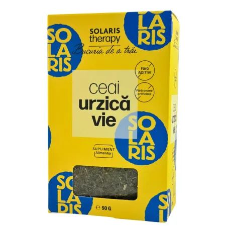 Ceai de urzica vie Therapy, 50 g, Solaris