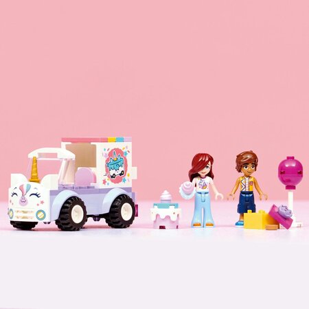 Masina-unicorn pentru livrare de torturi, 4 ani+, 42675, 67 piese, Lego Friends 754173