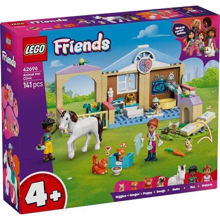 Clinica veterinara, 4 ani+, 141 piese, Lego Friends 754183