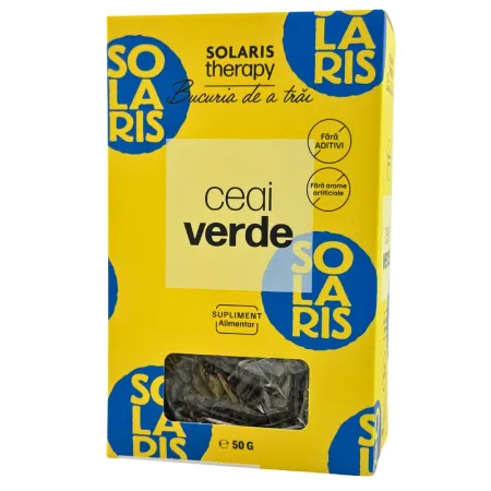 Ceai verde Therapy, 50 g, Solaris