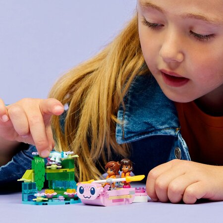 Barca-axolotl pentru aventuri, 5 ani+, 42681, 95 piese, Lego Friends 754209