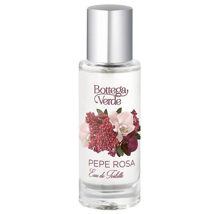 Apa de toaleta cu extract de piper roz Pepe Rosa, 30 ml, Bottega Verde