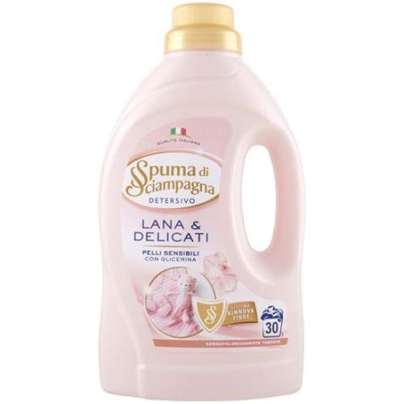 Detergent lichid lana si haine delicate, 1350 ml, Spuma di Sciampagna
