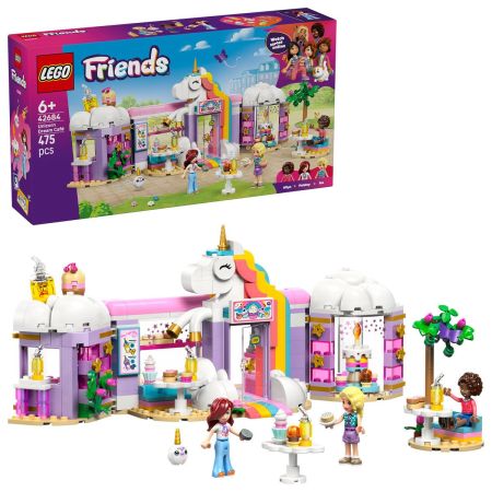 Cafeneaua de vis Unicorn, 6 ani+, 42684, 475 piese, Lego Friends