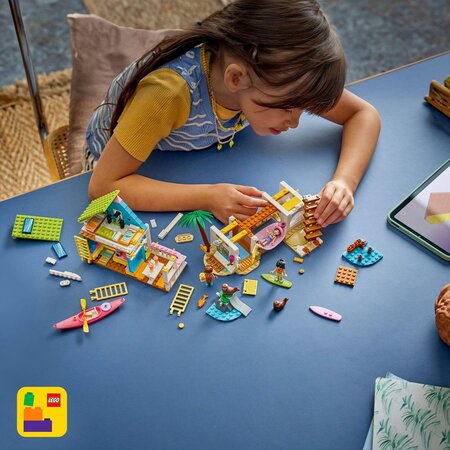 Casa pe plaja cu foci, 7 ani+, 42699, 400 piese, Lego Friends 754272
