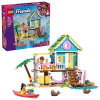 Casa pe plaja cu foci, 7 ani+, 42699, 400 piese, Lego Friends