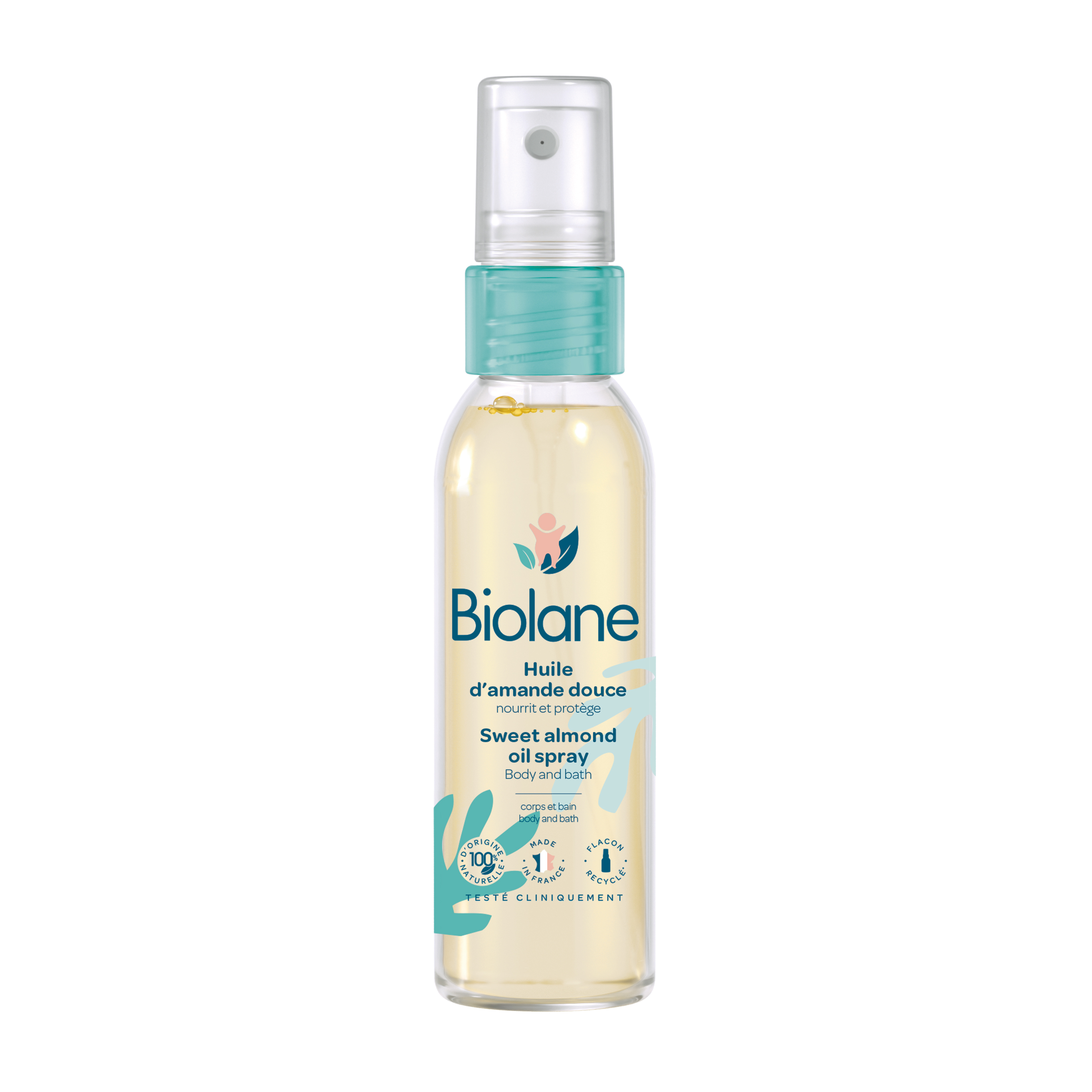 Ulei de migdale dulci bogat, 75 ml, Biolane