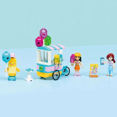 Stand cu inghetata si baloane, 6 ani+, 42692, 107 piese, Lego Friends 754370
