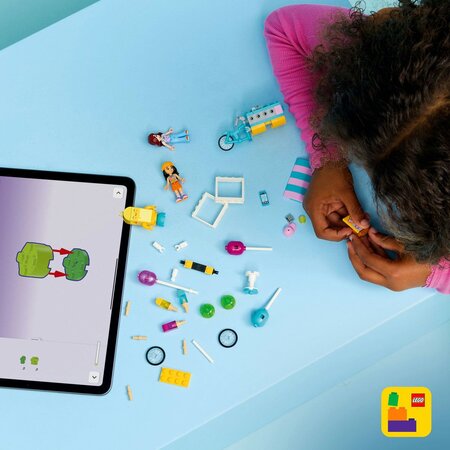 Stand cu inghetata si baloane, 6 ani+, 42692, 107 piese, Lego Friends 754372