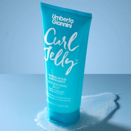 Gel pentru definirea buclelor cu parfum de santal Curl Jelly, 200 ml, Umberto Giannini 754406