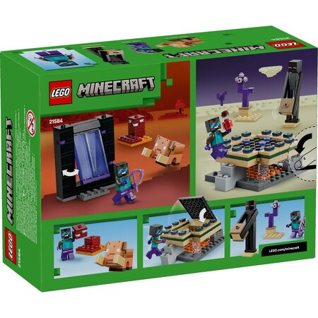 Calatorie prin portalurile Nether si End, 7 ani+, 21584, Lego Minecraft 754417