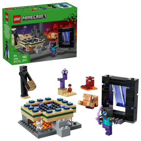 Calatorie prin portalurile Nether si End, 7 ani+, 21584, Lego Minecraft 754418