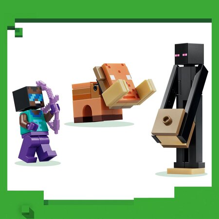 Calatorie prin portalurile Nether si End, 7 ani+, 21584, Lego Minecraft 754416