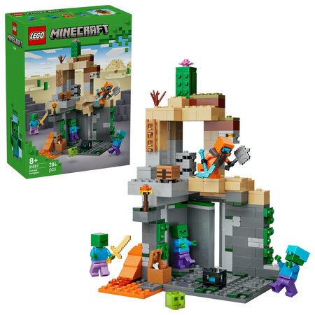 Temnita cu zombi, 8 ani+, 21587, Lego Minecraft 754450