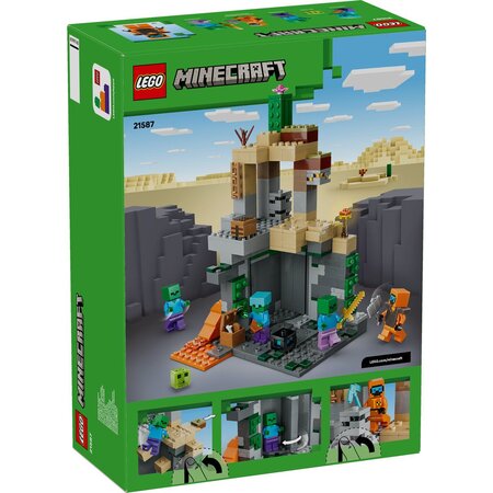 Temnita cu zombi, 8 ani+, 21587, Lego Minecraft 754449