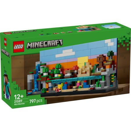 Minibiomuri, 12 ani +, 21589, Lego Minecraft