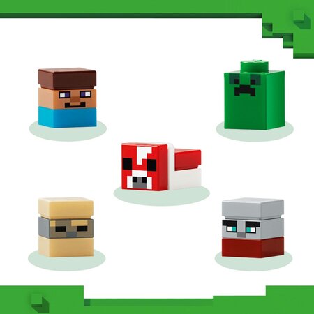 Minibiomuri, 12 ani +, 21589, Lego Minecraft 754602