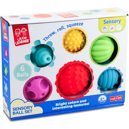 Set 6 mingiute senzoriale, 6 luni+, Little Learner