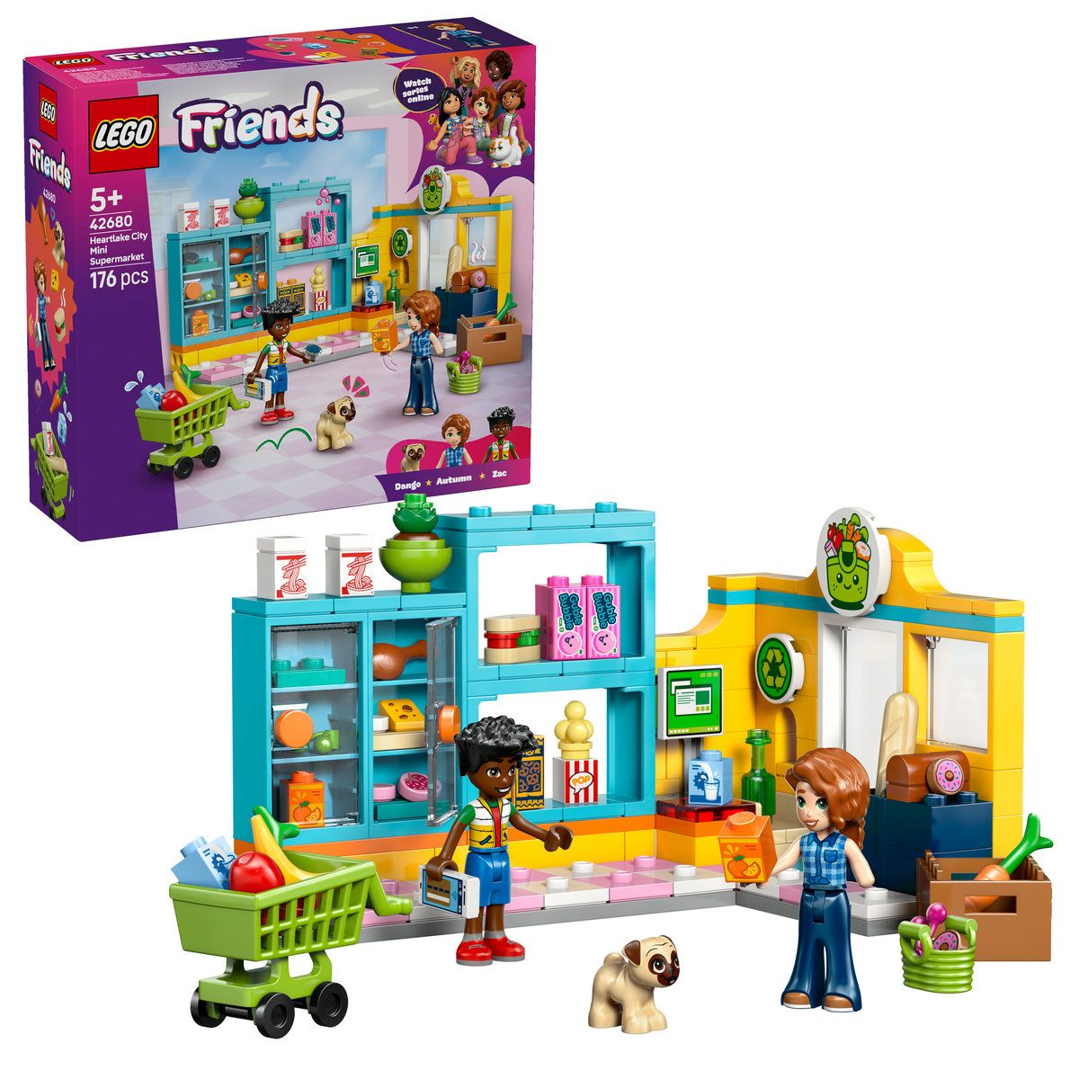 Magazinas in orasul Heartlake, 5 ani+, 42680, 176 piese, Lego Friends